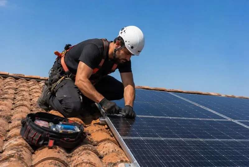 Maintenance et monitoring de panneaux solaires à Formiguères