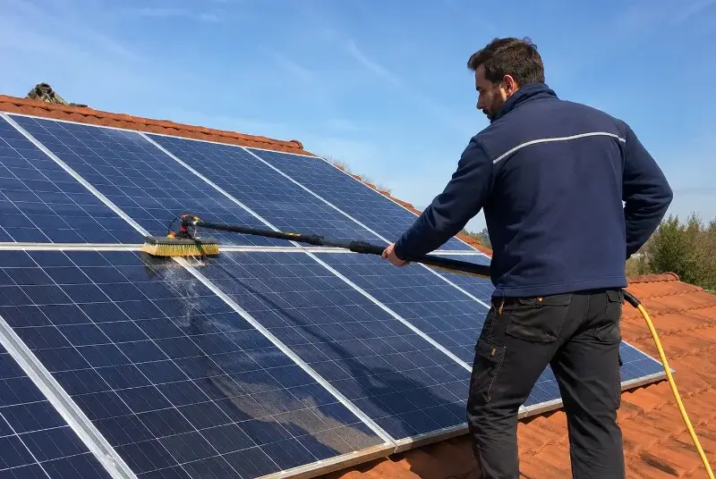 Nettoyage et entretien de panneaux solaires à Formiguères